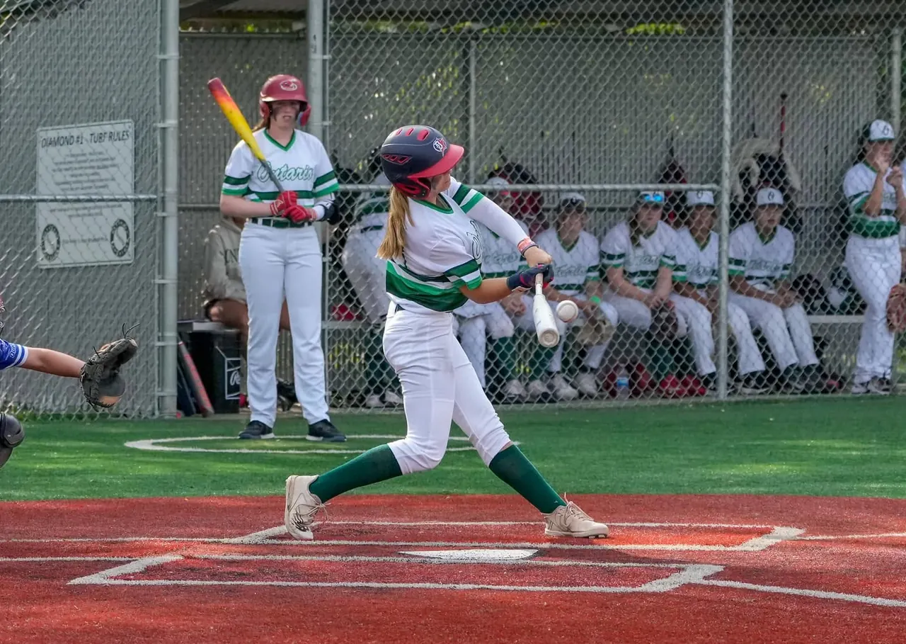 Finleigh Kane batting for Team Ontario